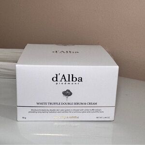 d’Alba White Truffle Double Serum & Cream 2.46oz NEW Sealed 70g
